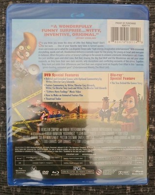 「家宝」DVD OOP Hoodwinked BLU-RAY DVD SET Weinstein Company BRAND NEW