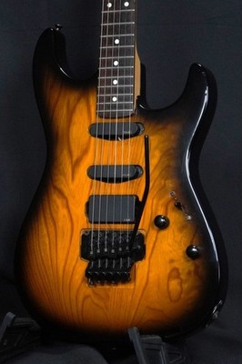 Bacchus Order Model BST EMG Floyd Rose Sunburst Used Ash Body w/Soft Case