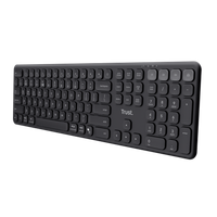 Trust Vaiya Kabellose Tastatur FüR Mehrere GeräTe, Schwarz #36986843