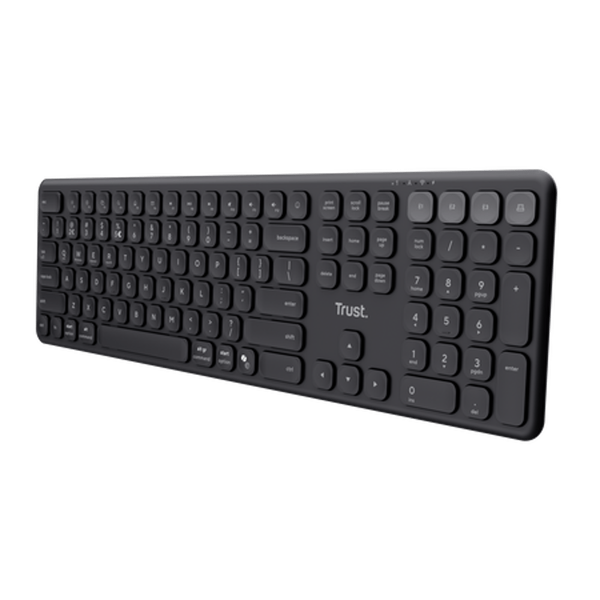 Trust Vaiya Kabellose Tastatur FüR Mehrere GeräTe, Schwarz #36986843-image