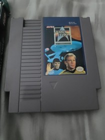 Nintendo NES, STAR TREK 25TH ANNIVERSARY, by ULTRA GAMES, Box & Game 