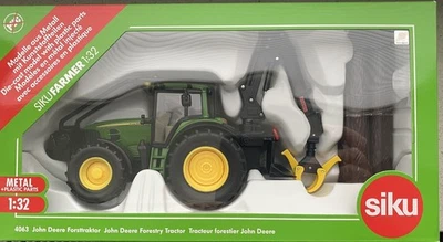 SIKU FARMER 1:32 John Deere Forsttraktor Forestry Tractor 4063 OVP ungeöffnet - Bild 1 von 4