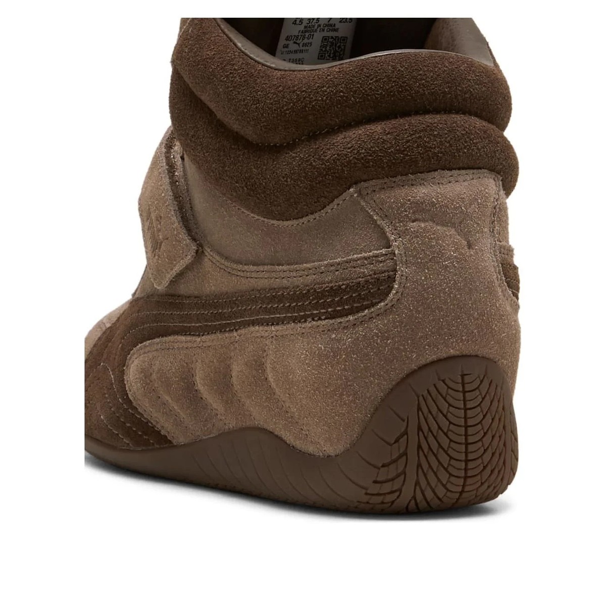 Puma Speedcat Wedge Womens Size 9 Totally Taupe Chocolate 407878