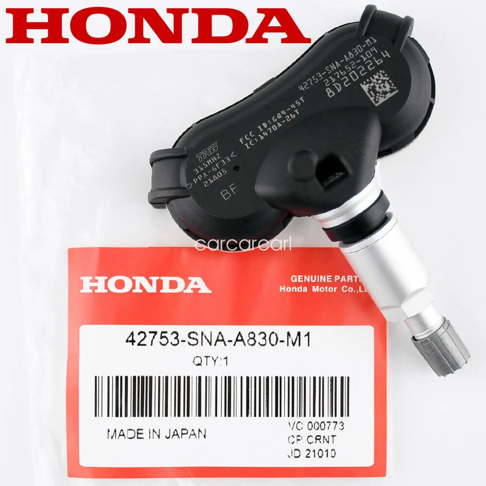 4X OEM GENUINE TPMS Tire Pressure Sensor For Honda CRZ Odyssey 42753-SNA-A830-M1 - Image 2 of 4