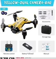 Mini Drone M5 4K Professional HD 