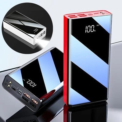 98000mAh Super Power Bank LCD External Portable Battery Fast Charging  For Phone