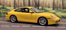 RARE 1/18 AUTOart Porsche 911 Carrera Coupe Yellow Diecast **READ**