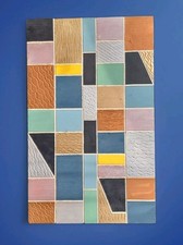 Geometric Pattern #1 CARVING Reclaimed wood.