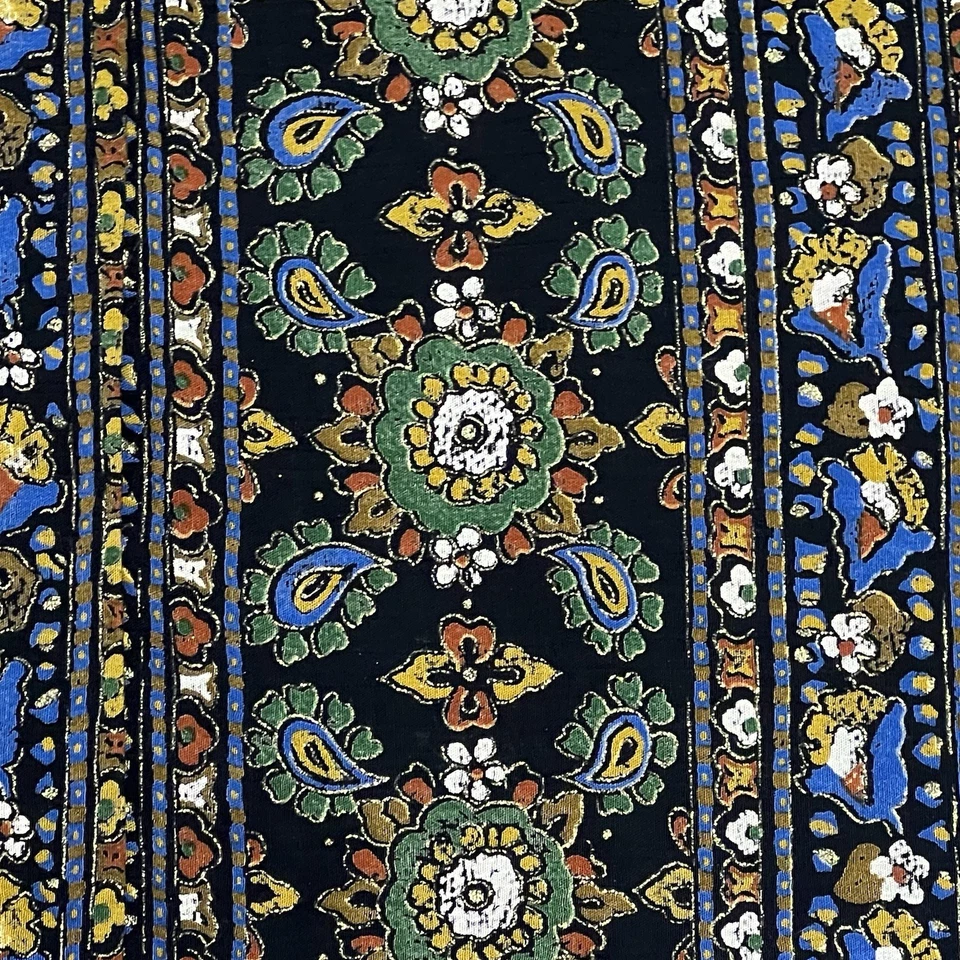 Blusa Top Chaqueta Pequeña Carole Años 80 De Colección Talla 14 Negra Dorada Metálica Cachemira EE. UU. Foto 3 de 4