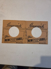 BRUNSWICK records 2 original 45 company sleeves in nice shape