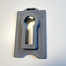 Single RSA-Tokenhalter mit Karteneinschub f&uuml;r Chipkarte Mitarbeiterausweis