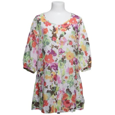 Stenströms, Kleid, Größe: 40, Weiß/Mehrfarbig, Leinen, Blumen, Damen #DZo