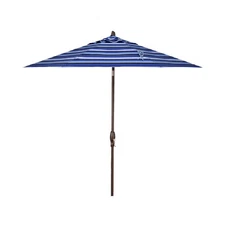 Treasure Garden 9-Foot (Model 810) Deluxe Auto-Tilt Market Umbrella Bronze Fr...
