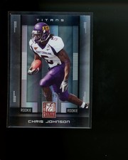 2008 Donruss Elite Rookie #120 Chris Johnson #d 401/999 RC