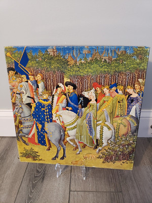 Vintage 1967 Springbok Puzzle Over 450 Pieces ''The Month Of May'' Missing Pieces!
