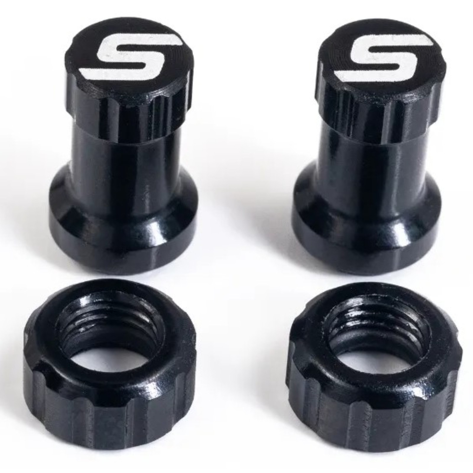 Stans NoTubes Tubeless Valve Colour Kits - Black - For Presta Valves (NT-AS0293)