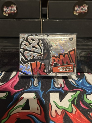 #ad 2025 Absolute Ashton Jeanty Kaboom Case Hit RC Chaser Pack Odds 1 20 $64.99