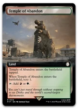 Temple of Abandon (Extended Art) #516 (NM) Fallout PIP Magic MTG