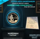 Silver Shield - 2025 SILVER AGE - HARD TO FIND Conscientia!  HYPER UNOBTANIUM!