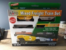 Kato N Scale ~ 2025 ~ Mixed Freight Train Car Set ~ 6 Pieces ~ 106-6275 GUC
