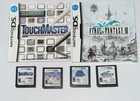 Nintendo Ds Game Lot Final Fantasy 3 Touch Masters Homie Rollerz Dora Snow Princ