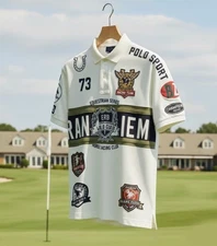 RankLiem: POLO New Brand Classic Graphic Horse Racing  be inspired Raphh--Lauren