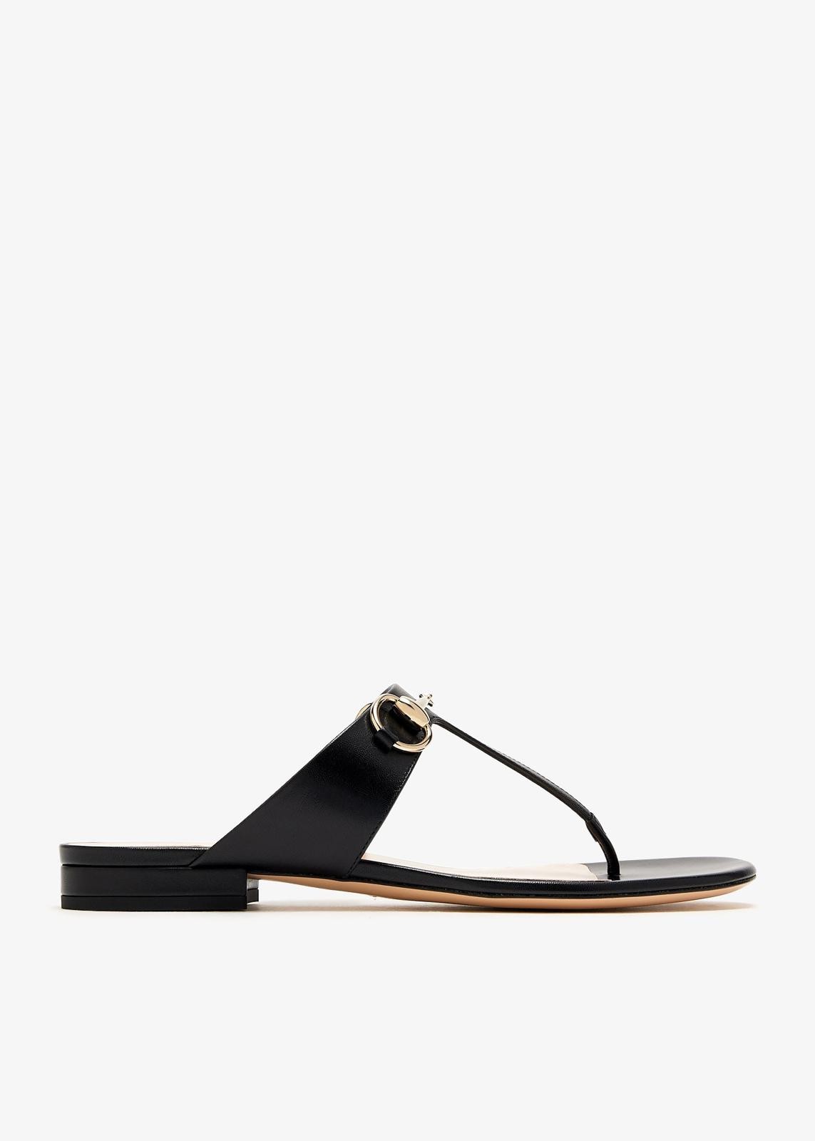 Gucci Horsebit Thong Sandals(PLEASE REQUEST YOUR SIZE FOR PURCHASING)