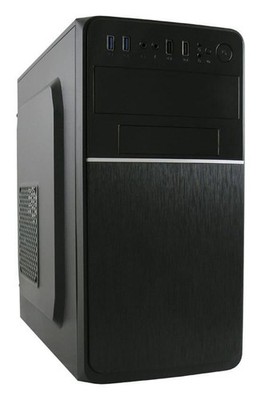 LC Power PC Gehäuse LC-2015MB-ON Micro-ATX schwarz