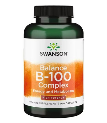 Swanson Premium - Balance B-100 Complex - Hohe Potenz, 100 Kapseln