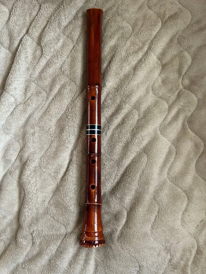 Flauta Tradicional Japonesa Shakuhachi Hecha Música del Mundo Japón NUEVA Foto 4 de 4