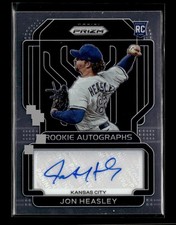 2022 Panini Prizm #RA-JH Jon Heasley Rookie Autographs