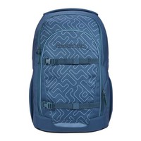 Coocazoo Schulrucksack Every Blue Maze 30L Reflektierend Wasserabweisend