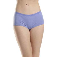 No Boundaries Women's Seamless Boyshort Panties Size X-SMALL Peri Mist