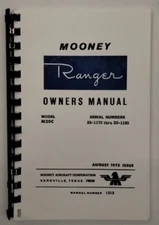 Mooney Model M20C Ranger 1975 Owner's Manual-Copy