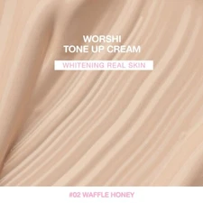 Worshi Tone Up Cream Brightening Real Skin SPF50 PA++ Non-Sticky Body 65 g