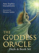 GODDESS ORACLE KIT Boxed Deck Card  Book Set fortune tarot cards wicca pagan