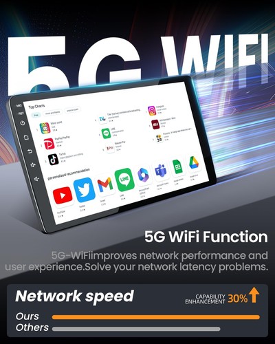 64GB 5G WiFi Upgrade Car Radio for Toyota Corolla 2014 2015 2016: 10.2" 1280x... - Picture 4 of 8