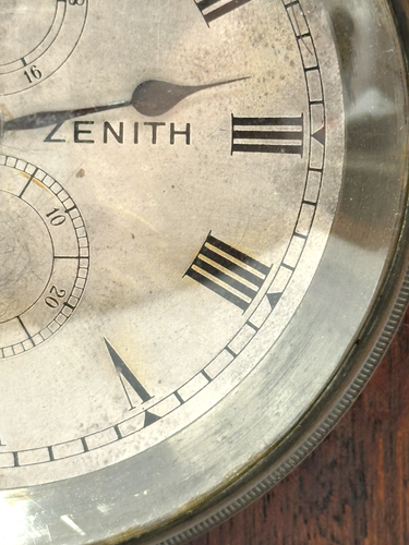 Antico Cronometro Zenith "Exact Time" Grand Prix Parigi 1900 - per ricambi/riparazione - Foto 8 di 11