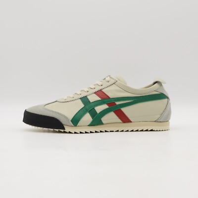 1182A466-101 Onitsuka Tiger Mexico 66 Deluxe Cream Green (Women's