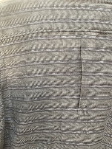 Gap Boys Kids Long Sleeve Button Down Shirt Gray Stripe Size S (6-7) - 第 5/6 張圖片
