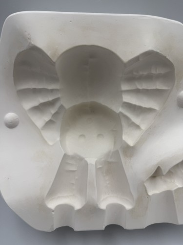 VTG 1985 Kimple 931 Ceramic Casting Slip Mold Large Elephant 12”x7”x9.5” - Picture 7 of 12