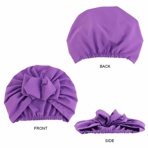 Women Flower Turban Muslim Hijab Beanies Bonnet Head Scarf Wrap Chemo Cap Hat - Picture 21 of 23