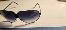 Vintage Ferrari Men's Aviator Folding Sunglasses Fast Shipping
