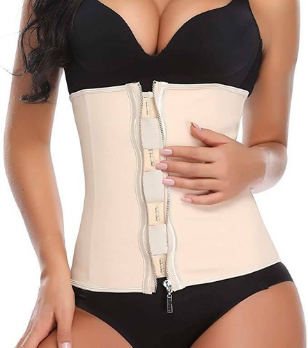 Fajas Colombianas LATEX Waist Trainer Cincher Girdle Zip Shapewear Corset Shaper - Picture 16 of 31