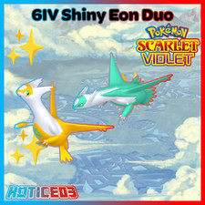 ✨Shiny Legendary Eon 6IV✨ Pokemon Scarlet & Violet  🚀Fast🚀 Indigo Disk