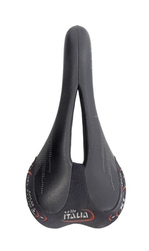 Selle Italia SLR XC Gel Flow Saddle 131mm 7x 7mm Vanox Rails Carbon Shell MTB - Picture 3 of 5