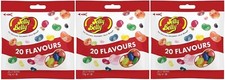 3x Jelly Belly 20 Assorted Flavour Mix Jelly Beans 70g Bag