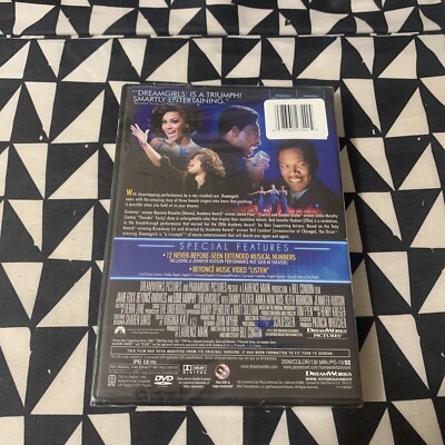 DREAM GIRLS - JAMIE FOXX BEYINCE KNOWLES EDDIE MURPHY - NEW DVD