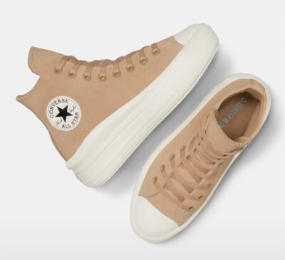 Converse Chuck Taylor All Star Move Platform Suede Coffee Rum