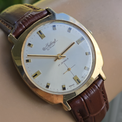 60s RANCHCRAFT UK 2nd type Gジャン Vintage Guildcraft by Gruen men's manual wind watch 310R 17Jewels